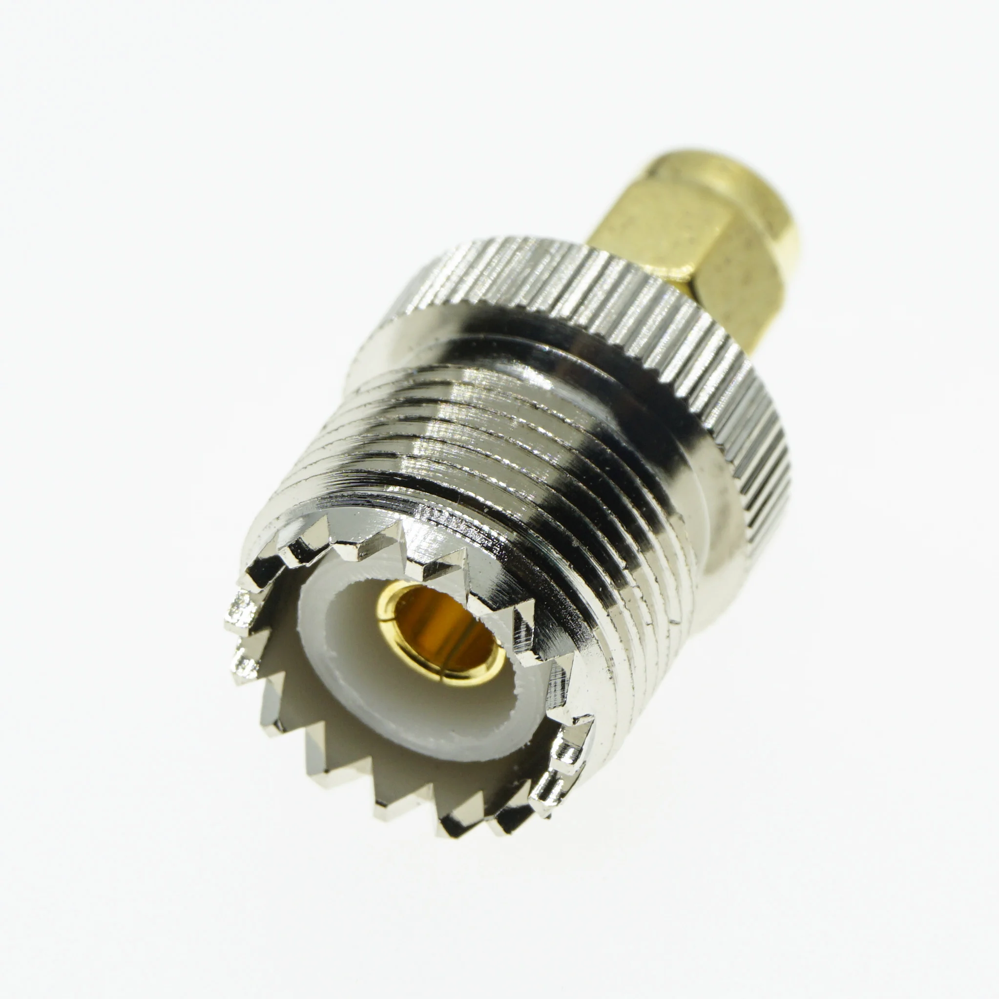 

UHF PL259 SO239 To SMA Connector Coax Socket UHF Female Jack To SMA Male Plug UHF - SMA Brass Straight RF Coaxial Adapters