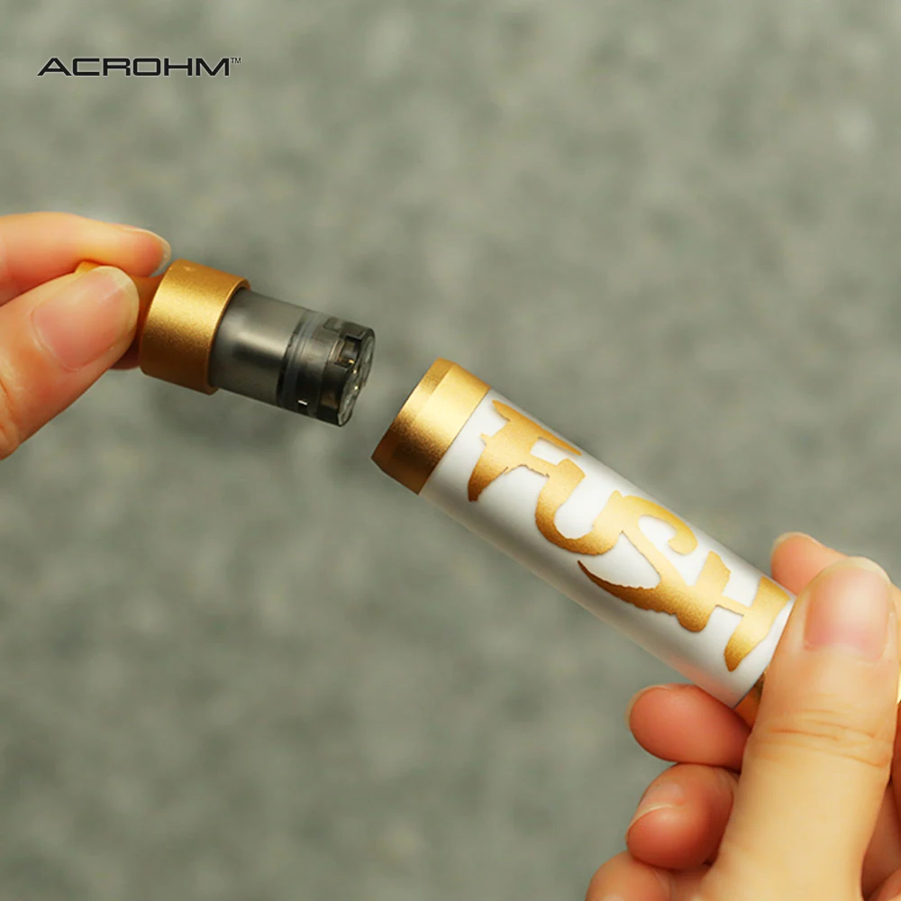 Original Acrohm Fush Nano Pod Kit updated and Limited Edition 1.8ml Capacity 550mAh Battery used 1.0Ω mesh coil E-Cigarette | Электроника