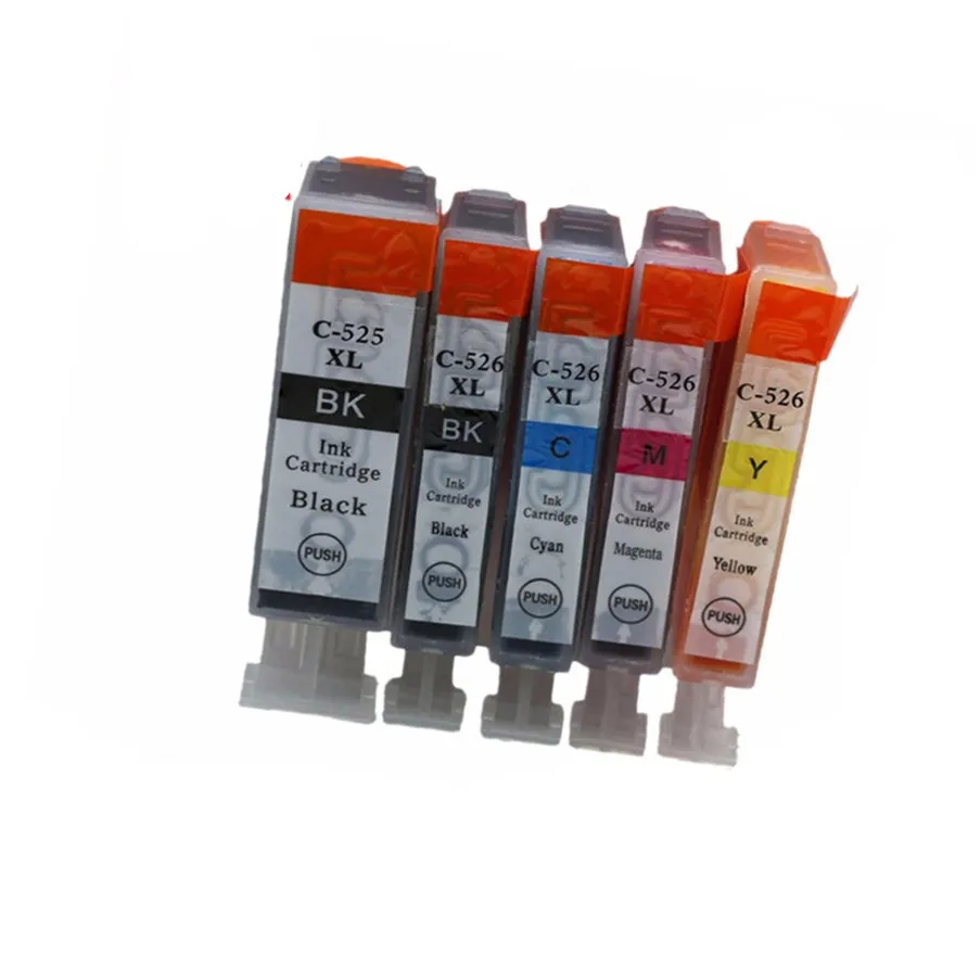 PGI525 PGI 525 XL CLI 526 525XL чернильные картриджи для Canon Pixma MG 5150 5250 5350 6150 струйный