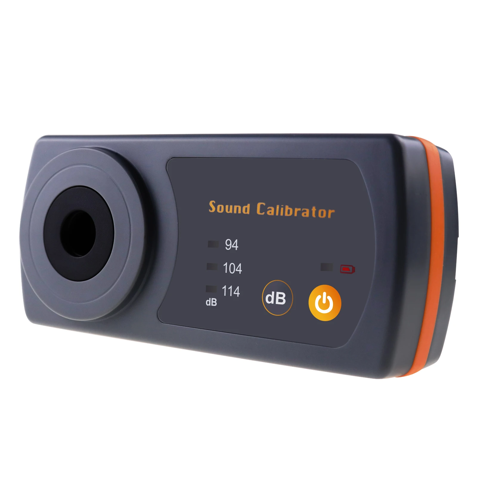 

Портативный Компактный калибровщик уровня звука 94dB/ 104dB/ 114dB калибровка уровня шума для микрофона размером 13,2 мм