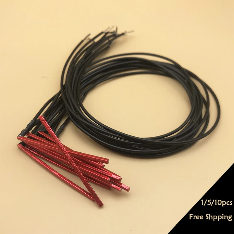 1/5 шт. красный под седло пьезопикап для акустического или укулеле 40 мм 65 мм|Детали