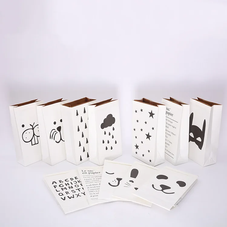 1 шт. сумка для хранения из крафт-бумаги детские игрушки органайзер одежды