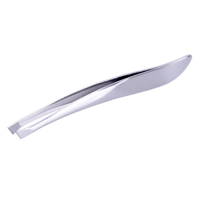 Профессиональный серебристый Пинцет для макияжа бровей 1 шт. средство удаления