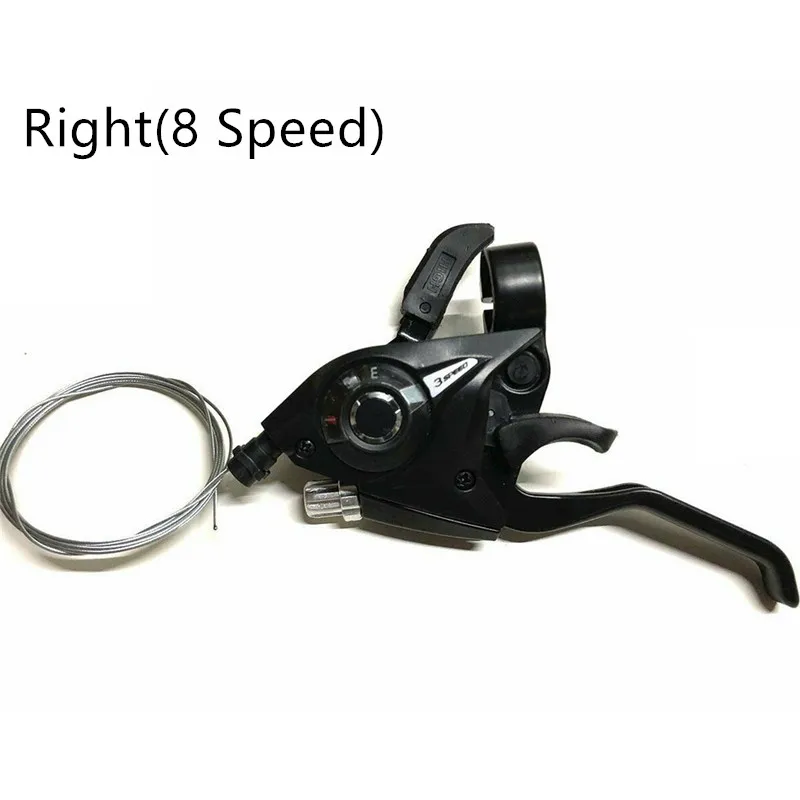 

1Pair ST-EF51 gear shifter/brake lever 3 x 7,8 speed or set black v-brake for shimano Mountain Bike Shift Levers Bike Handlebar