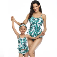 new mother and daughter swimsuit family matching clothes outfits look mom mum baby dresses clothing mommy and me swimwear bikini