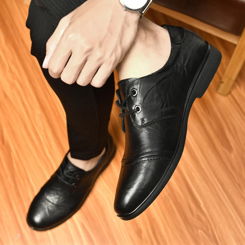 Мужские повседневные туфли броги для вождения дышащие оксфорды модная брендовая