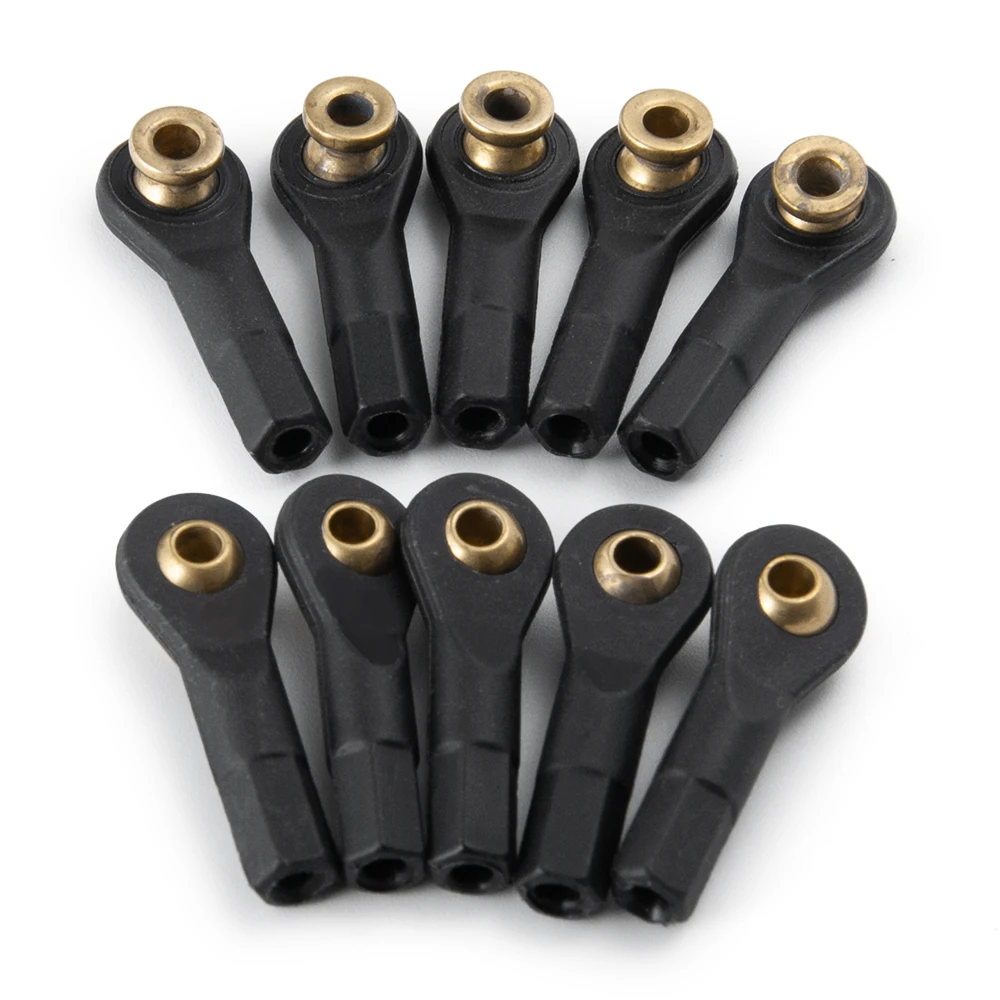 AXSPEED 1/10/20 шт. M2 M3 пластиковый наконечник рулевой тяги шарнирная муфта с шаровой