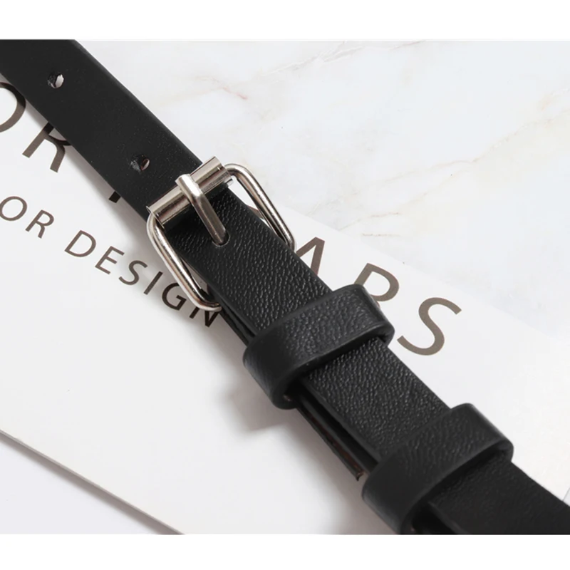 

HATCYGGO Sexy Belt Female Slim Leather Belts For Women Harness Body Bondage Waist Belt Straps Adjustable Buckle Garter Waistband