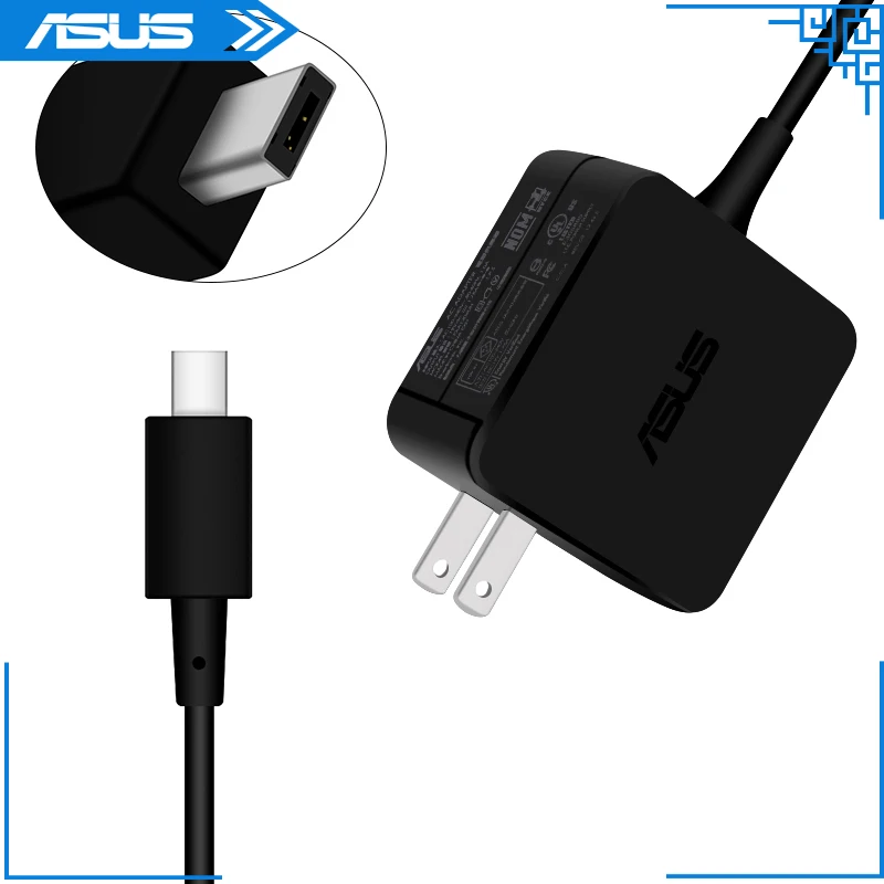 Asus 19V 1.75A 33 Вт AC Мощность Зарядное устройство для с адаптером переменного тока