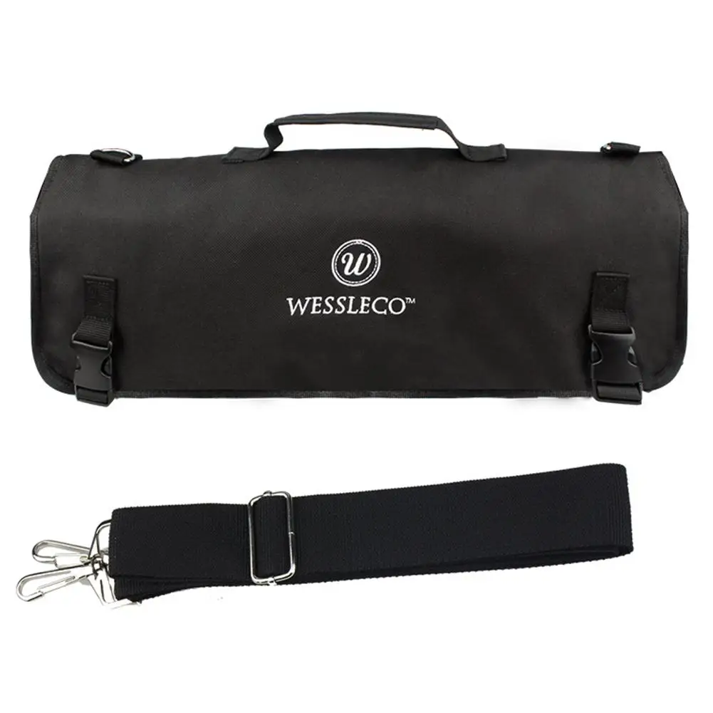 

Multifunctional Oxford Chef Knife Bag Roll Bag Carry Case Kitchen Cooking Portable Storage Bag With 12Poc Kets Kitchen Tool