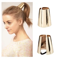 2020 hairband cone women hair accessories scrunchy punk ponytail holder plastic crystal gum for hair ring elastic hair band
