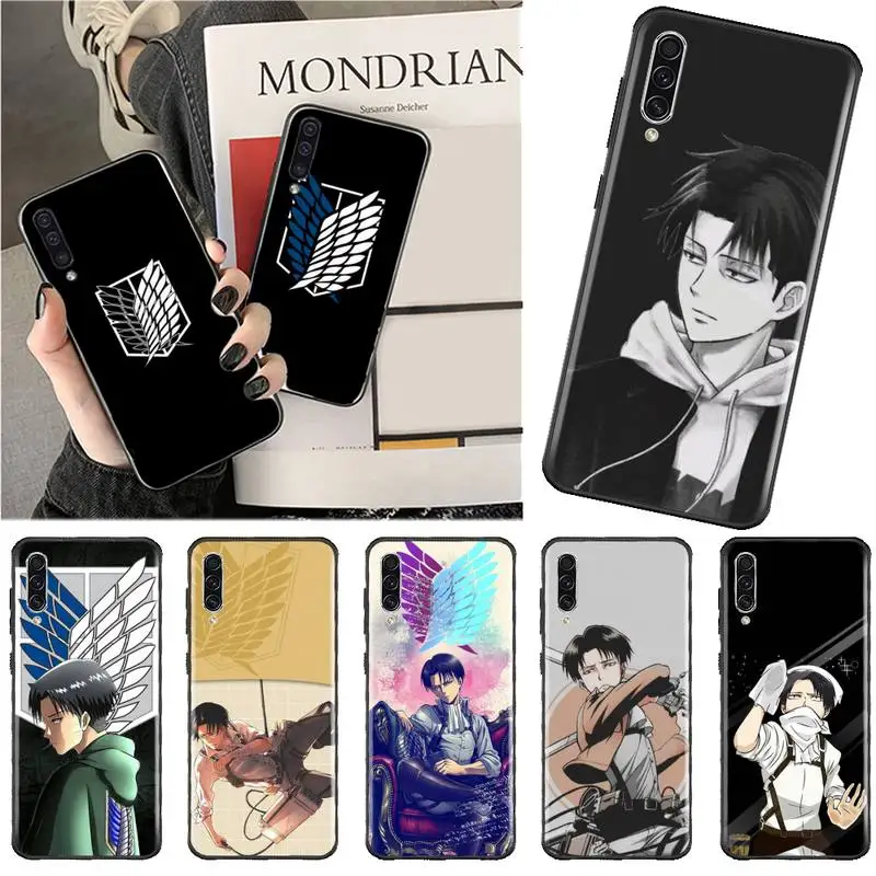 

Anime Japanese attack on Titan Phone Case For Samsung A40 A50 A51 A71 A20E A20S S8 S9 S10 S20 Plus note 20 ultra 4G 5G
