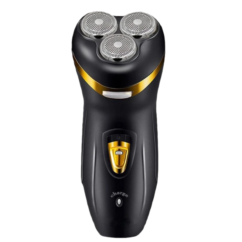 3D электробритва для мужчин перезаряжаемая бритва с USB 3 лезвиями портативный
