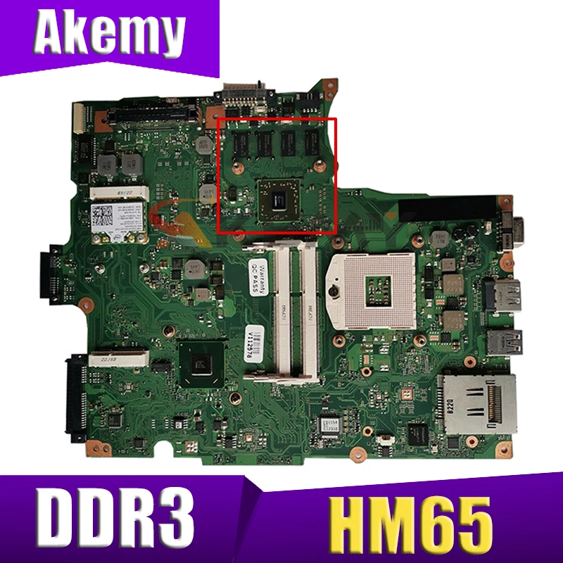 

AKEMY FAL5SY2 A2971 A For toshiba satellite R850 laptop motherboard HM65 DDR3 ATI graphics