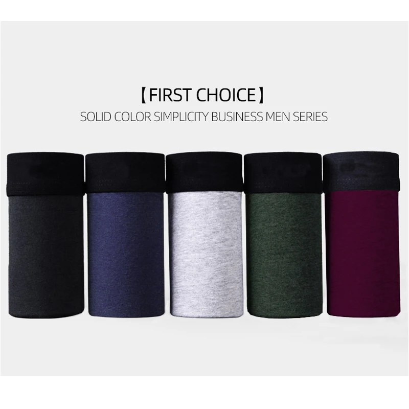 DO MIAN Трусы Мужские Боксеры Мягкие Хлопок Нижнее Белье для Мужчин Дышащие трусы