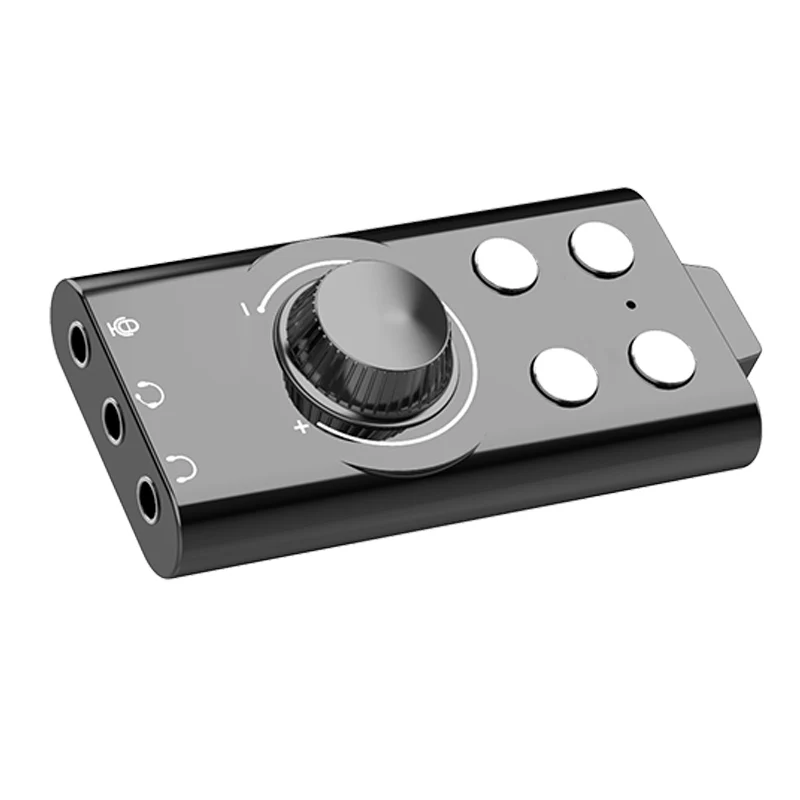 Компьютер Voice Changer USB7.1 внешняя звуковая карта чистый звук качество OUJ99 |