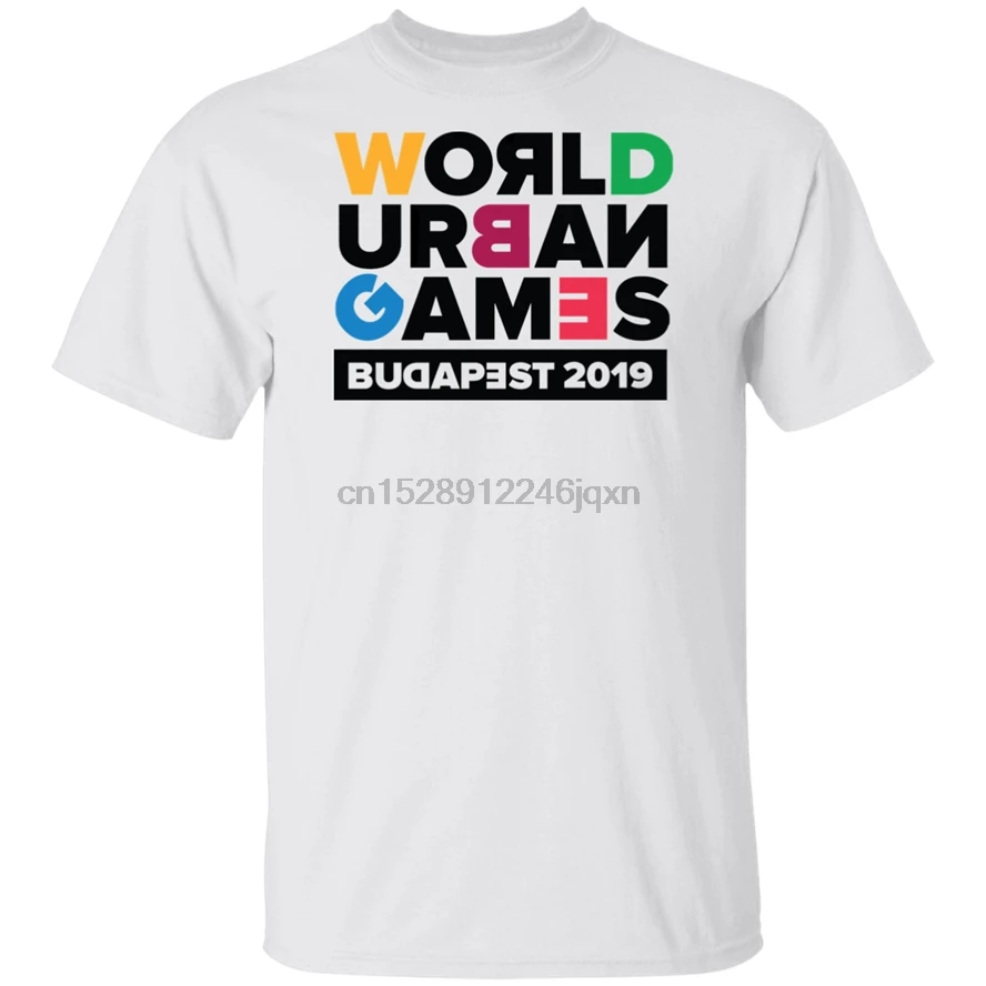 2019 мир городские игры информация о события белая футболка Мужская S 2Xl топы