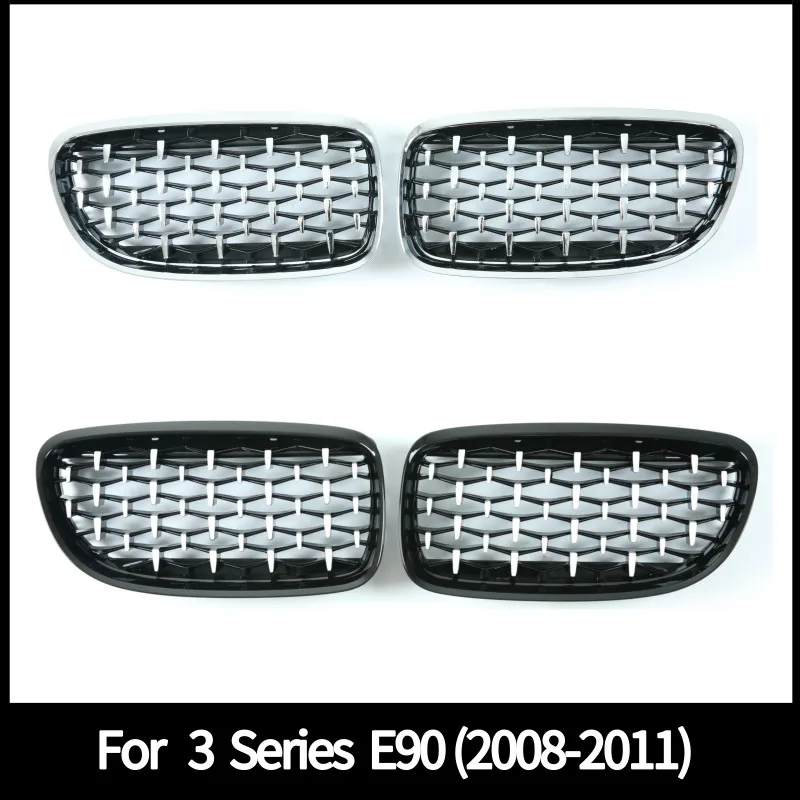 Передняя решетка для Bmw 3 серии E90 2008 2011 ABS Алмазная переднего бампера Решетка 1