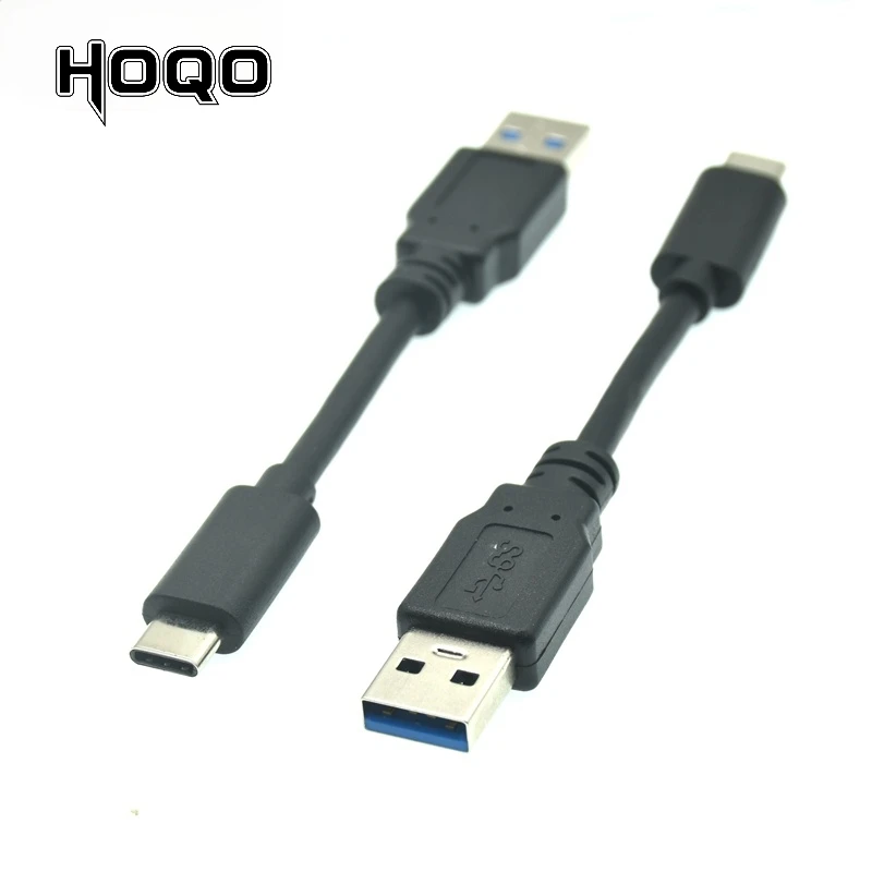 10 см/30 см USB Type C короткий кабель для Samsung Galaxy S9 Note 8 9 3 0 2/4A быстрой зарядки и передачи