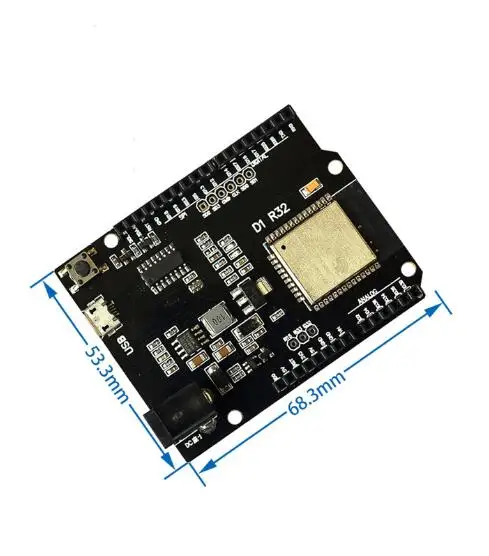 1 шт. Wemos D1 ESP32 ESP-32 WiFi Bluetooth 4 Мб Flash UNO D1 R32 плата модуль CH340 CH340G макетная плата для Arduino