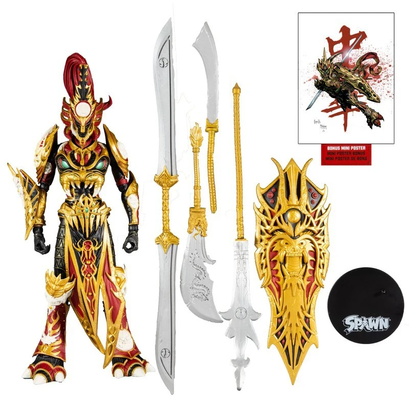 

Оригинальная Женская 7-дюймовая эксклюзивная фигурка мандарина Spawn Gamestop ОГРАНИЧЕННАЯ МОДЕЛЬ декоративная коллекционная игрушка подарок на день рождения