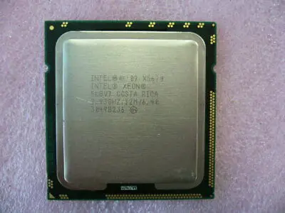 QTY 1x INTEL Six-Cores CPU X5670 2.93GHZ/12MB 6.4GT/s QPI LGA1366 SLBV7