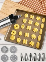cookie machine decorating gun mold butter baking tool cookie press set cookie press making kit for baking cookie making