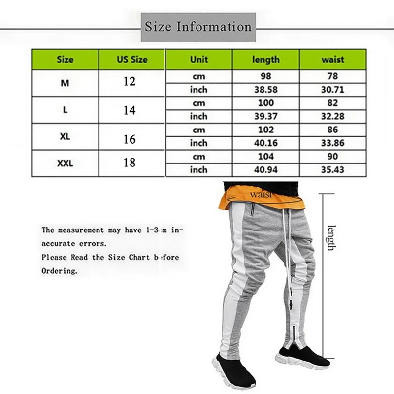 

Men Sports Pants Knitting Fitness Sweatpants Outdoor Gym Running Training Slacks Multi-pocket Jogging Squats Cargo Pants
