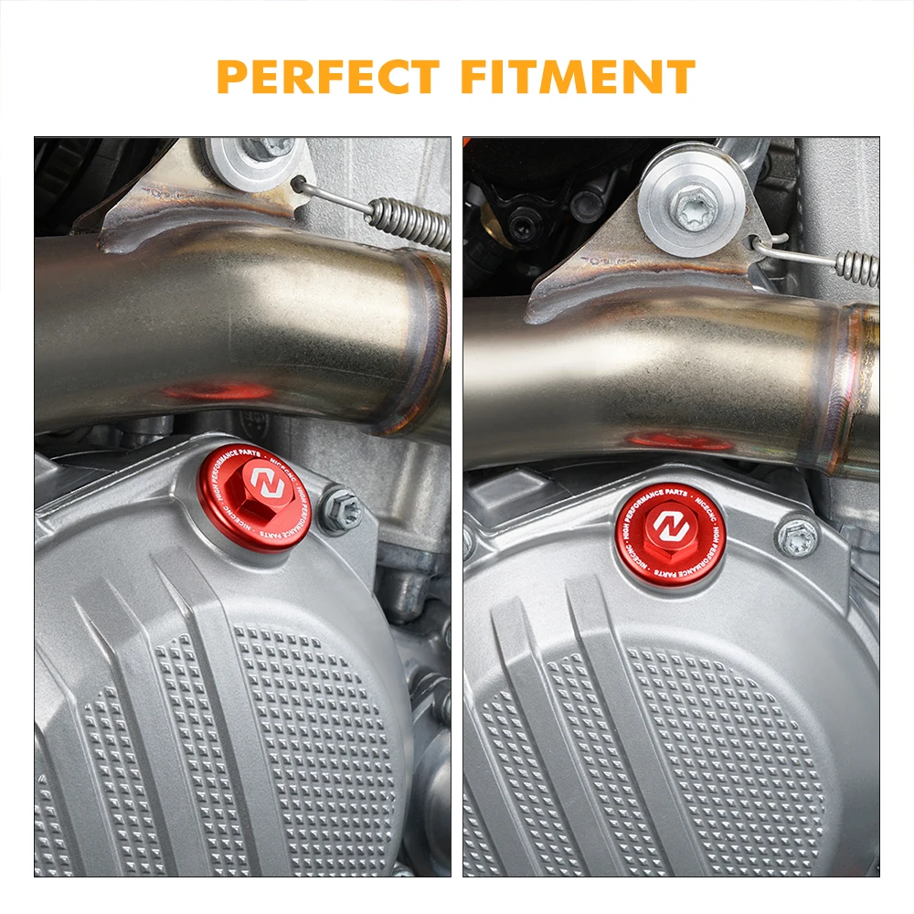 Уплотнительное кольцо NiceCNC колпачок наполнителя масла для GASGAS EX EC MC 125 150 200 250 300 250F