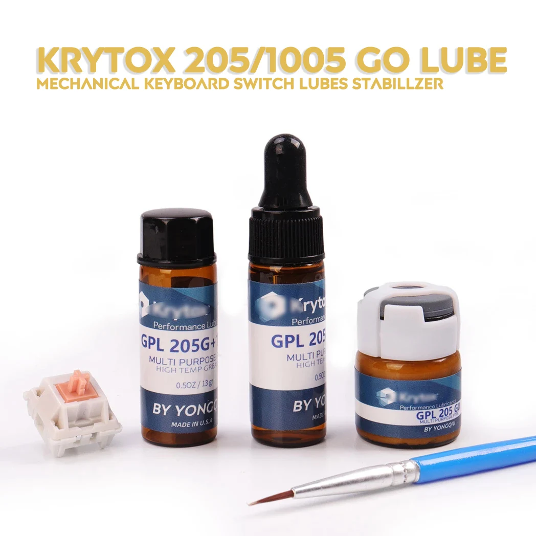 GPL105 205 G0 смазка механическая клавиатура колпачки переключатель стабилизатор
