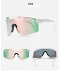 Небьющаяся оправа TR90, поляризованные солнцезащитные очки из материала, модные темные очки, яма-Вайпер, мужские крутые большие очки, прочные очки с бесплатной коробкой