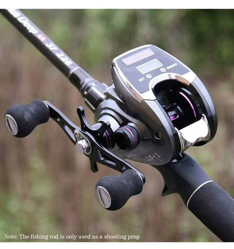 

DEUKIO Fishing Reel Left Right Hand Digital Display 8.0:1 High Speed Baitcasting Reel Drag 10KG Surfcasting Fishing Tackle Pesca