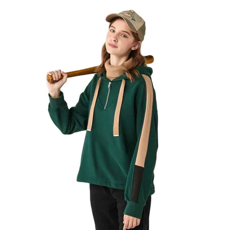 SEMIR корейский Свободный свитер для женщин 2019 Новинка зимы контрастная строчка