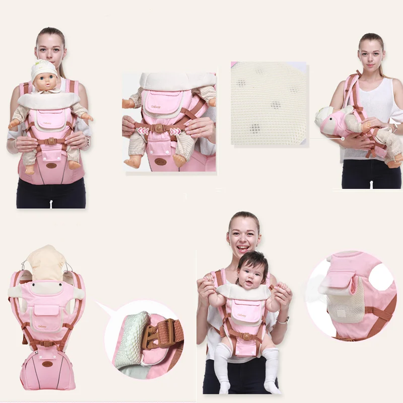 Многофункциональная эргономичная переноска для детей 0 36 месяцев слинг малышей