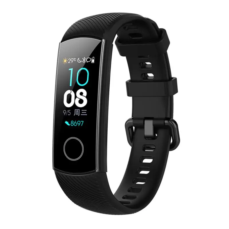 Силиконовый ремешок на запястье для умного спортивного браслета Huawei Honor Glory 5 Band 4