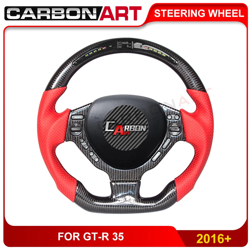 Рулевое колесо для Nissan GTR35 R35 светодиодный дисплей на руль измеритель показателей
