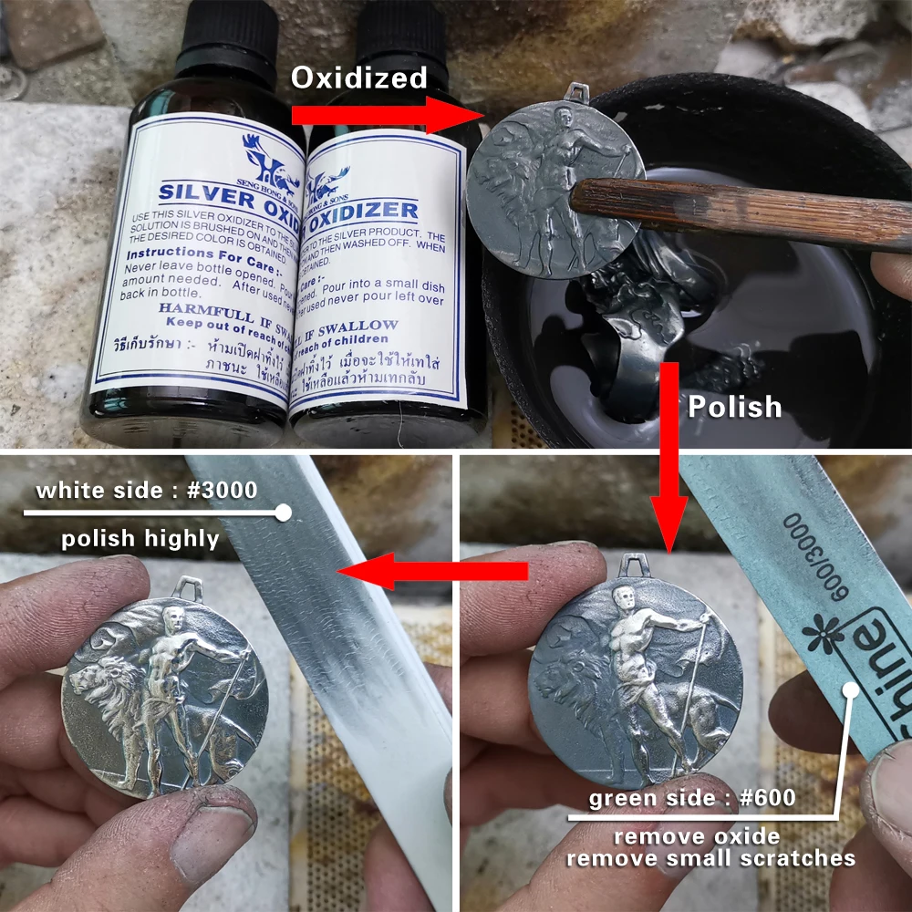 925 пробы серебро Храбрый и лев кулон мужской круглый рельефный TA183 | Украшения