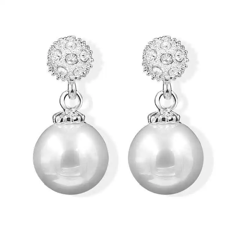 

High sense earrings female temperament simple earrings earrings fashion pearl earrings 2021 new