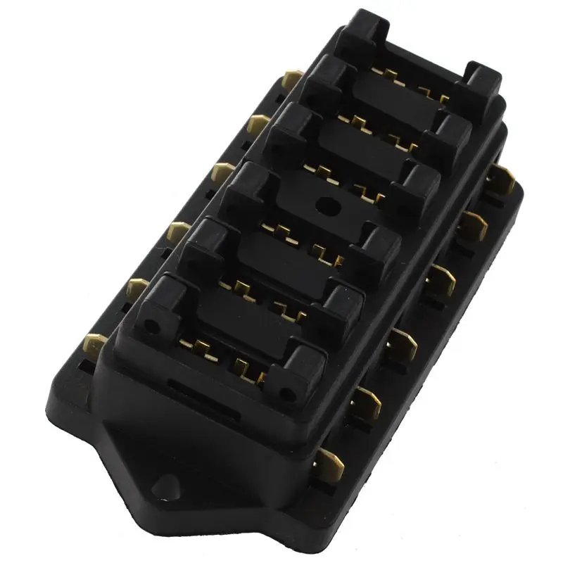 6 WAY FUSE HOLDER BOX CAR VEHICLE CIRCUIT BLADE BLOCK + FREE US | Игрушки и хобби