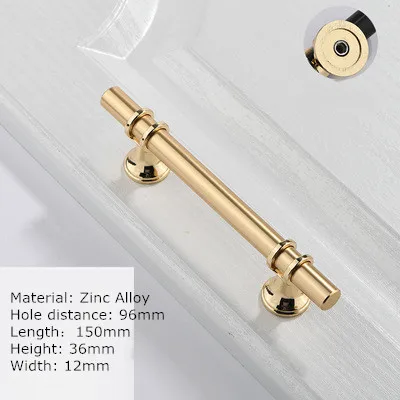 

Золотая мебельная ручка, ручка для шкафа и ручки для ящиков, ручки для шкафа, кухонная ручка, черная ручка для мебели