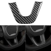 80 hot sales steering wheel sticker unfading wear resistant carbon fiber anti scratch car protective trim for dodge challeng