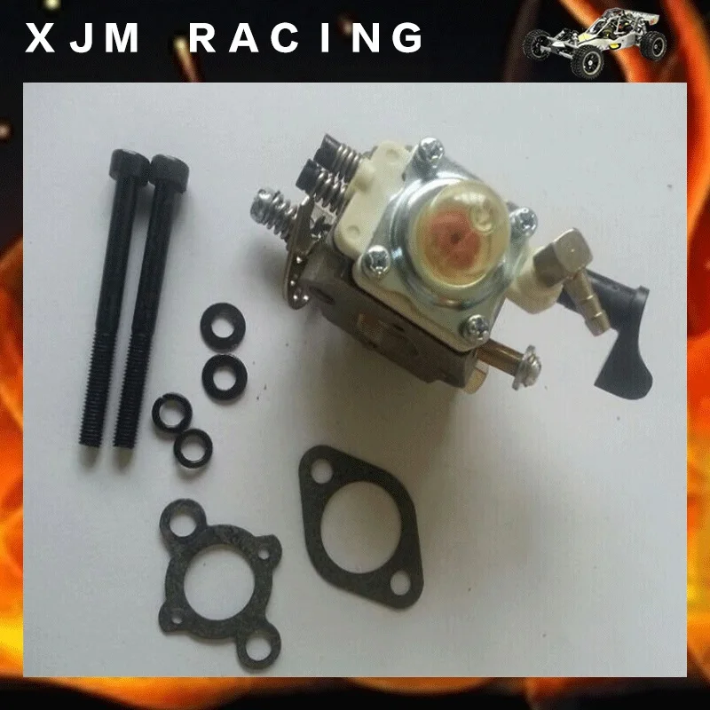 Карбюратор ПОДХОДИТ для двигателей 23 45 куб. См 1/5 Hpi Rovan Km Mcd Gtb Ddt Fid Fg Racing Baja Losi