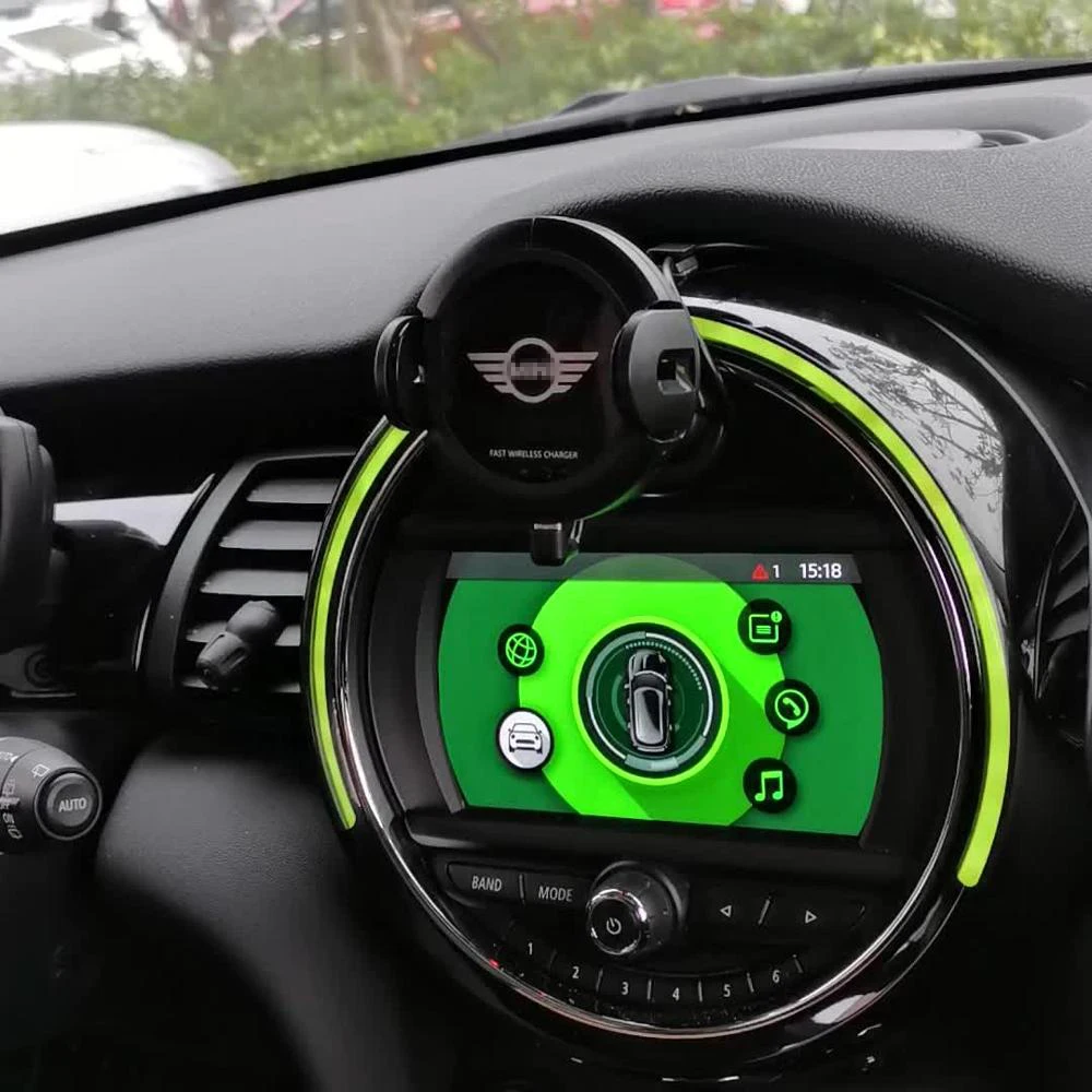 

Infrared Sensor Automatic Qi Fast Wireless Car Phone Charger Holder