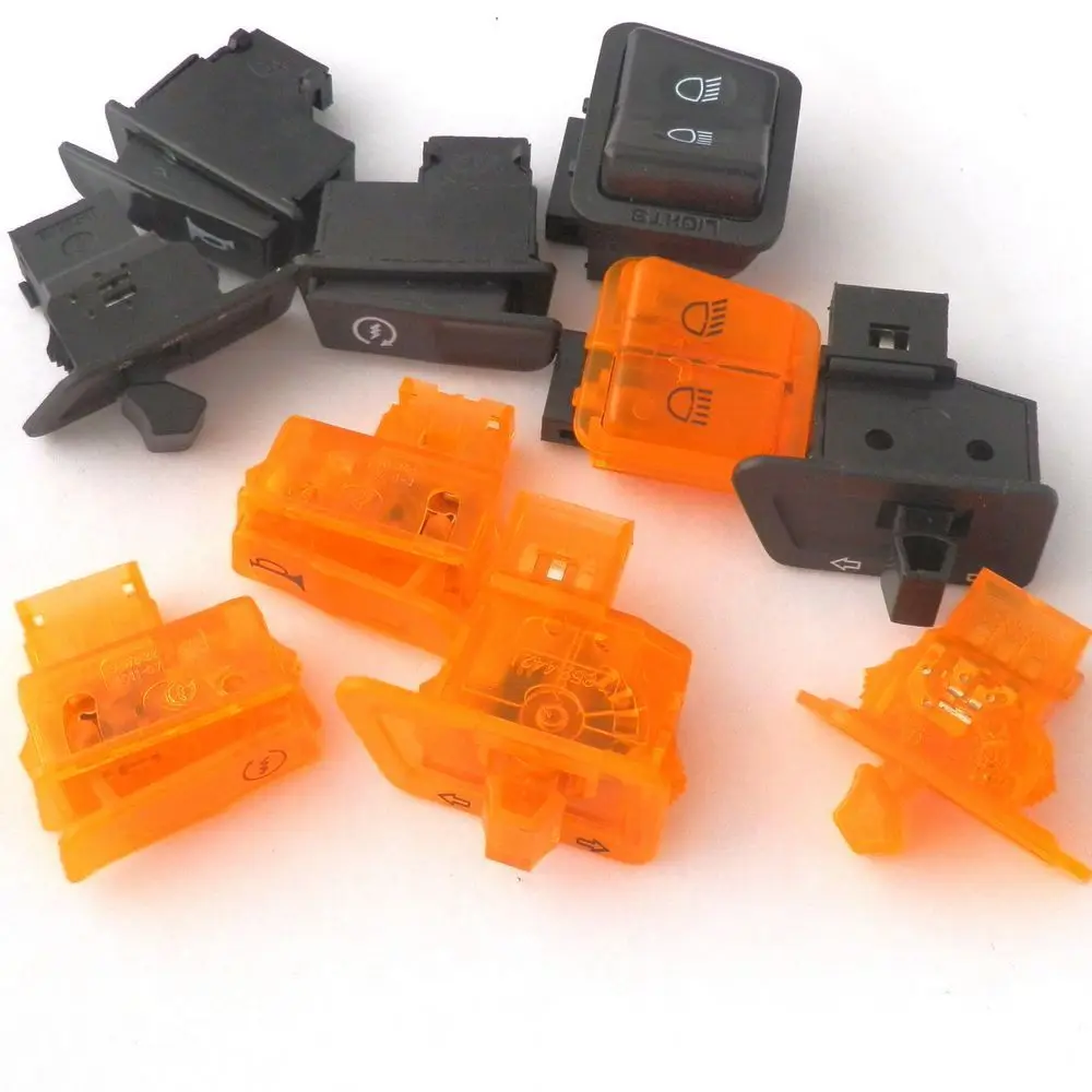 Кнопочный переключатель для мотоциклов сигнал поворота верхний и ближний свет