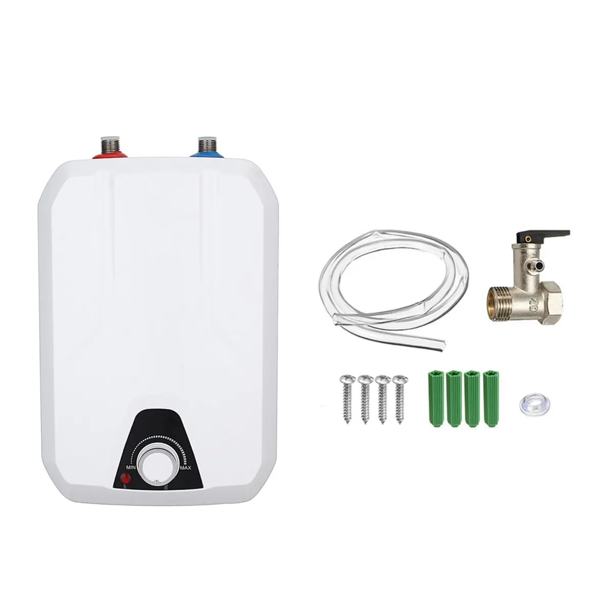 

8L 1500W Home Electric Tankless Hot Water Heater Instant Heating System Instantaneous Water Heater Hot Shower Fast Heating