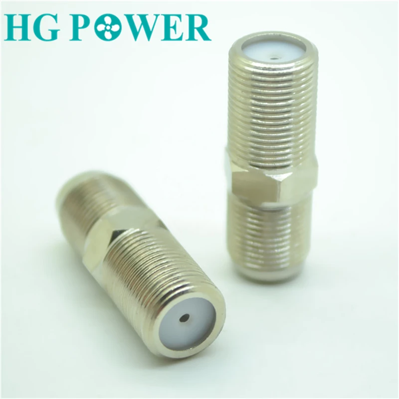 5 шт. RG59/RG6 разъем F Тип RG6 коаксиальный адаптер переходник Женский F/F кабель