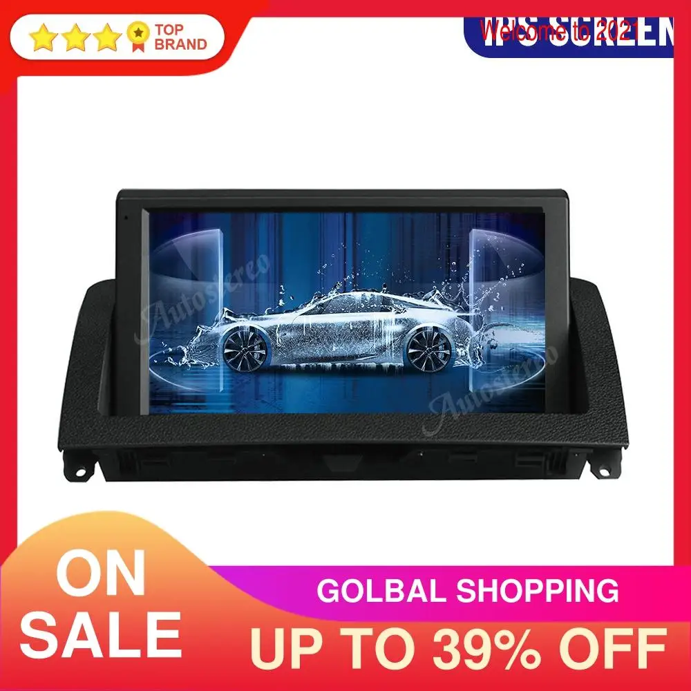 

For MERCEDES BENZ C W204 C180 C200 C250 C260 C300 C320 Android 9.0 4G Car GPS Navigation Radio Stereo Multimedia Player Headunit