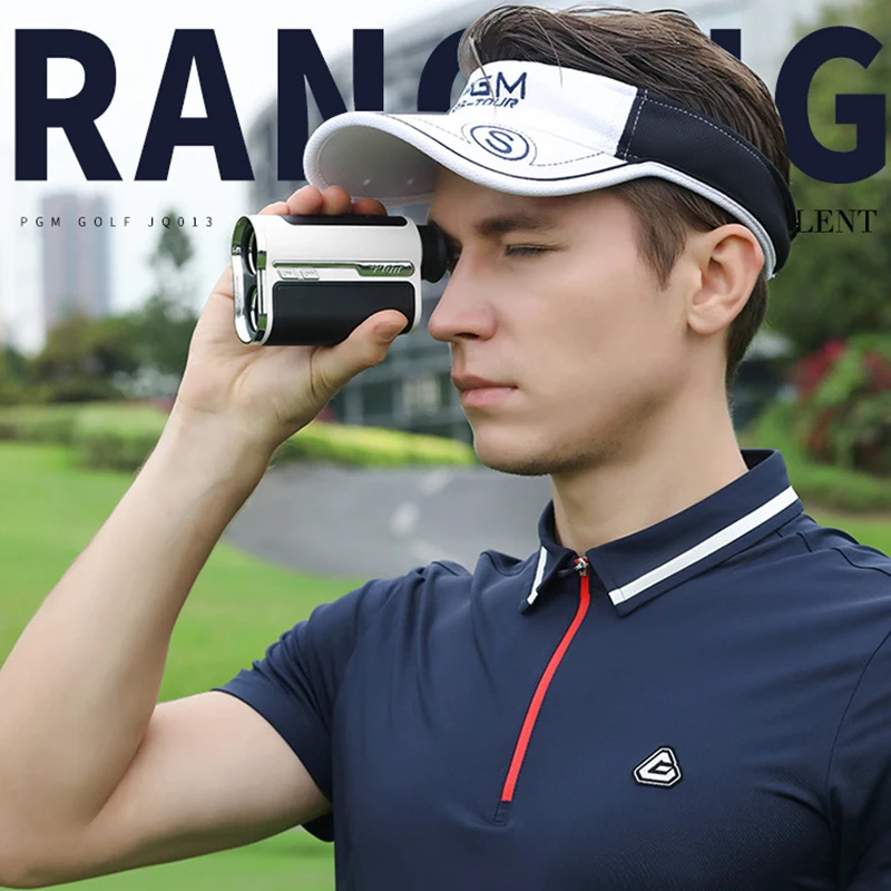 

Golf Laser Rangefinder PGM JQ013 Code Number Slope Compensation Flagpole Lock 600/1300 Yards Rechargeable Golf Accessories Tool