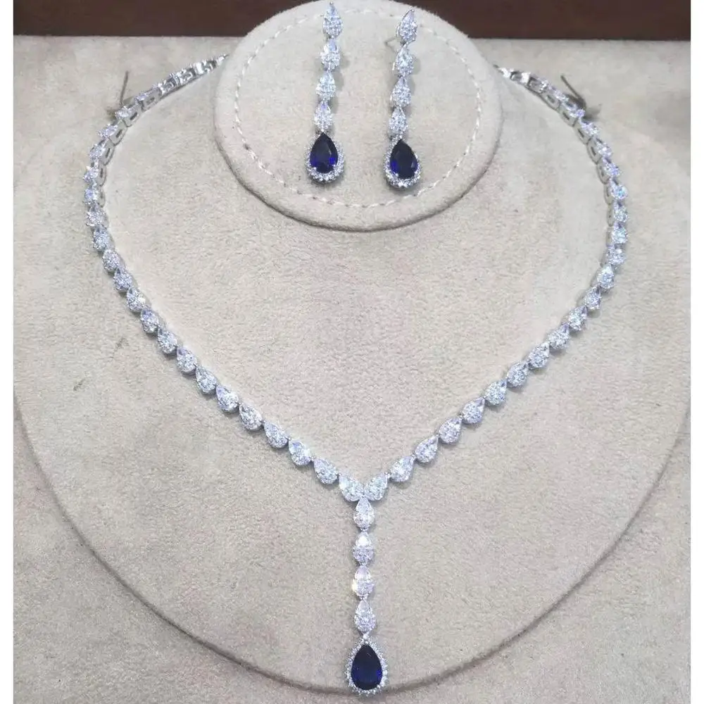 GODKI известный бренд 2019 очаровательные свадебные комплекты ювелирных изделий