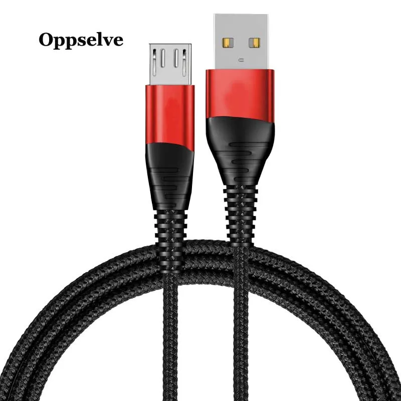 Кабель Oppselve Micro USB Type-C мобильный телефон А для быстрой зарядки 2 м | Мобильные